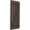 Ekena Millwork Americraft 5-Board (2 Batten) Wood Spaced Board-n-Batten Shutters w/ Z-Bar, ARW102SB519X77TBH, PR ARW102SB519X77TBH - alternate 2